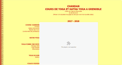 Desktop Screenshot of chandan.fr